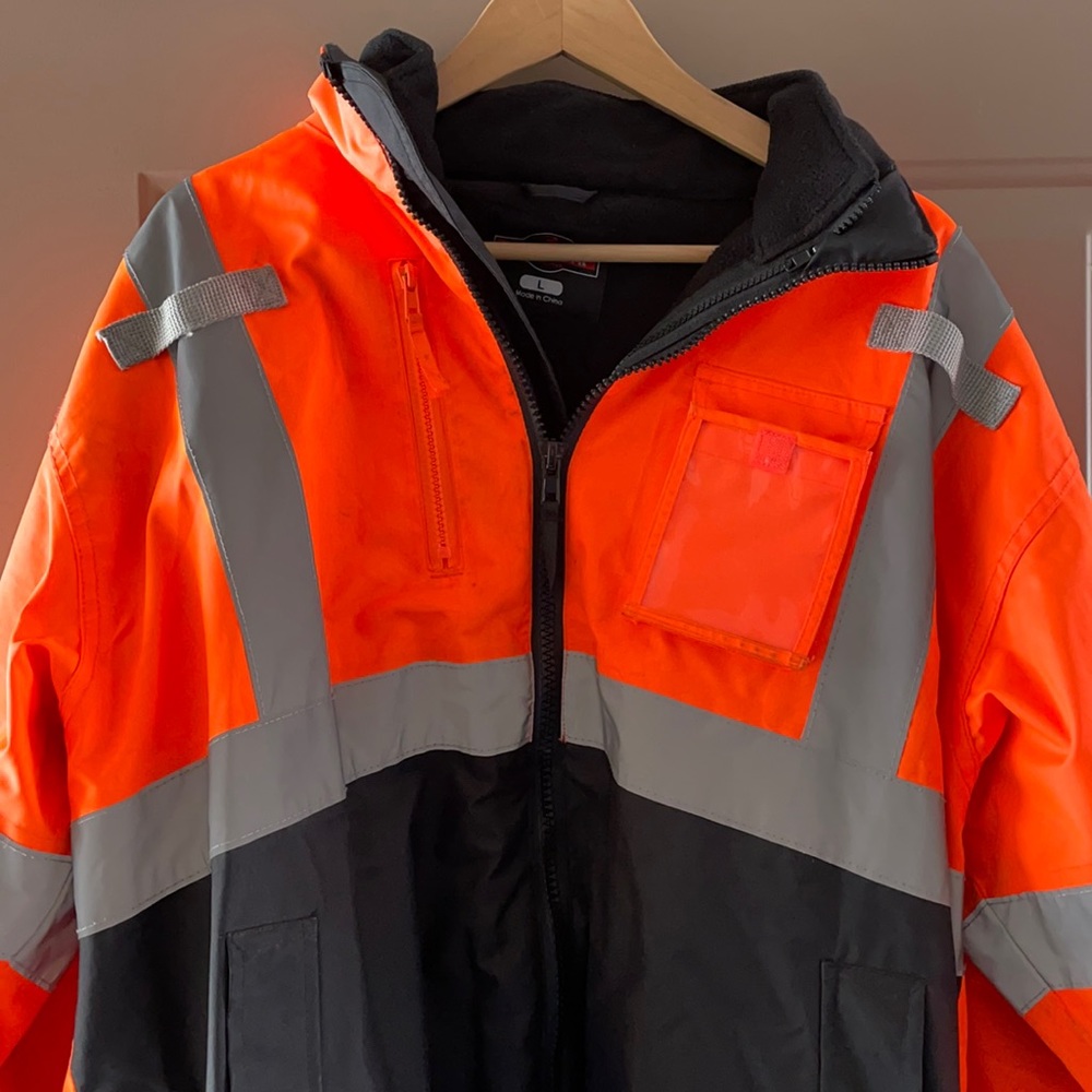 Heavy duty Construction Jacket w/inner liner.